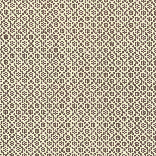 Brown Petite Flower Print Italian Paper ~ Carta Varese Italy